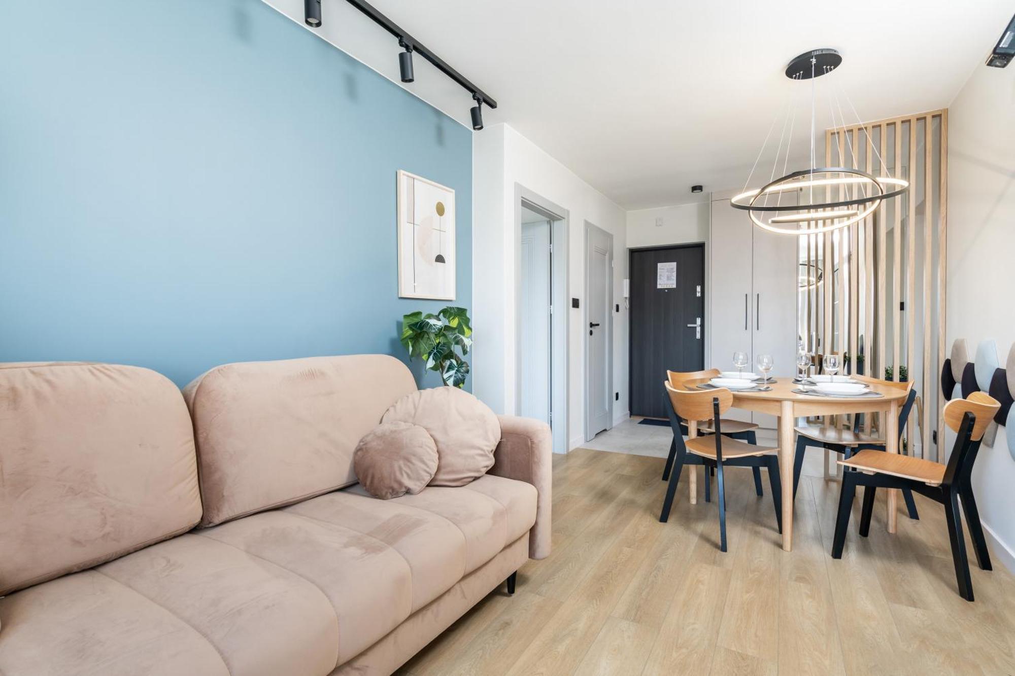 Blue Matcha Premium Apartment Okopowa وارسو المظهر الخارجي الصورة